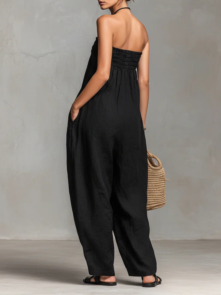 MARCO & BIANCA MILANO | NINA ELEGANTE TUTA SENZA SPALLINE DONNA