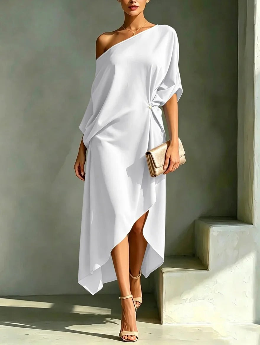 Camila Dress White