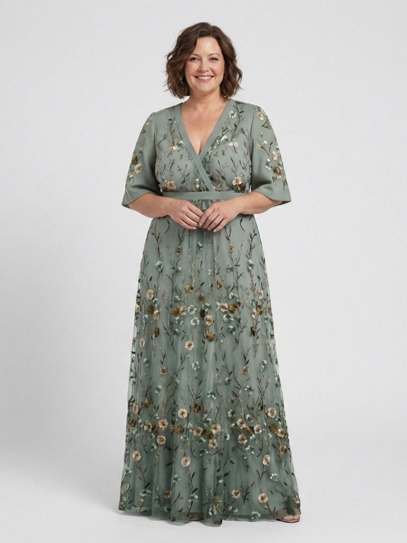 Stella | Abito maxi floreale