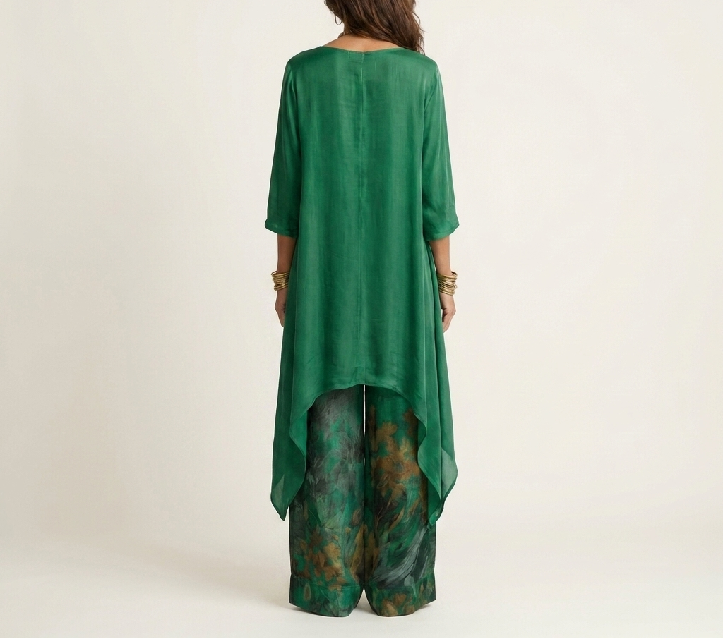MARCO & BIANCA MILANO | COMPLETO KIMONO BIANCO E BLU NAVY DONNA