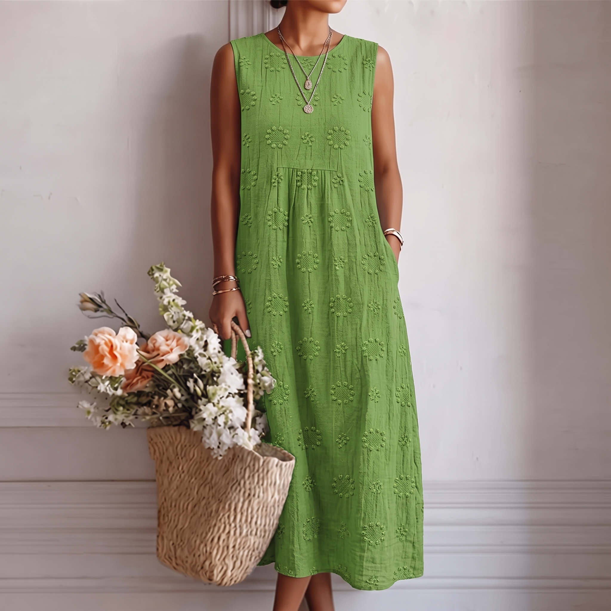 MARCO & BIANCA MILANO | ABITO MIDI BREEZE QUOTIDIANO DONNA