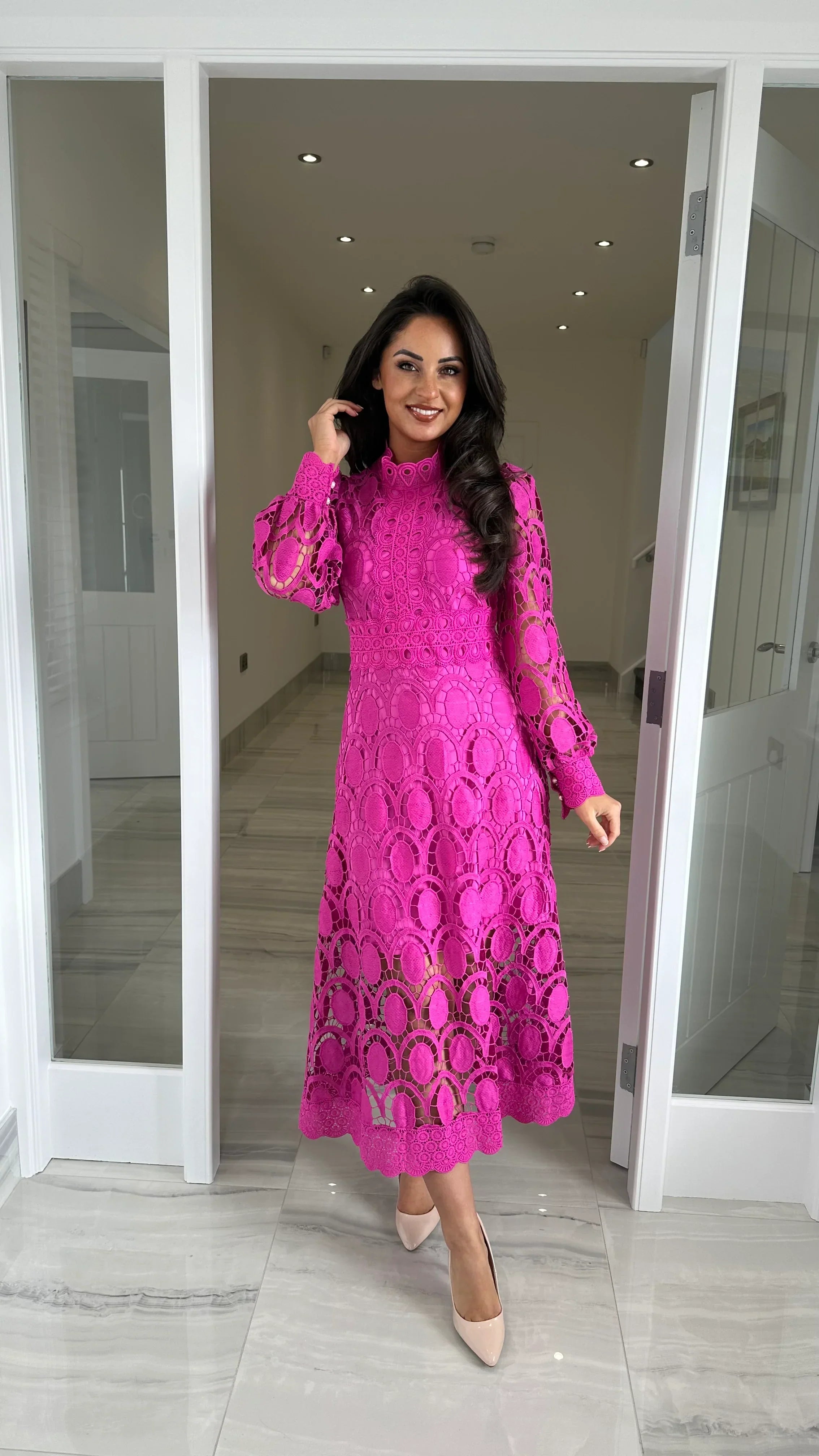 Noor | Abito in Pizzo Romantico