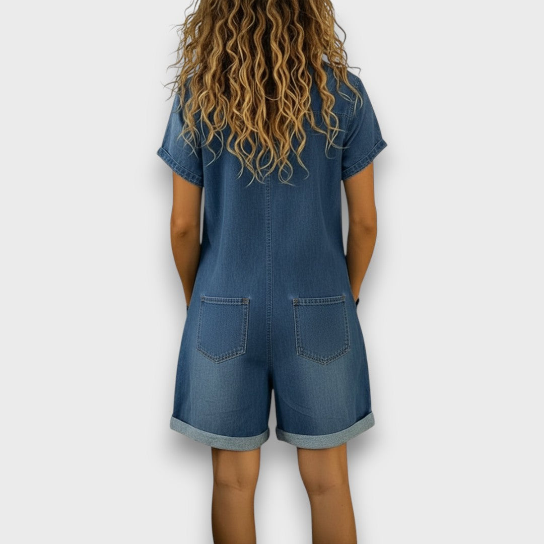 MARCO & BIANCA MILANO | JOAN SHORTS IN DENIM EFFETTO VINTAGE DONNA