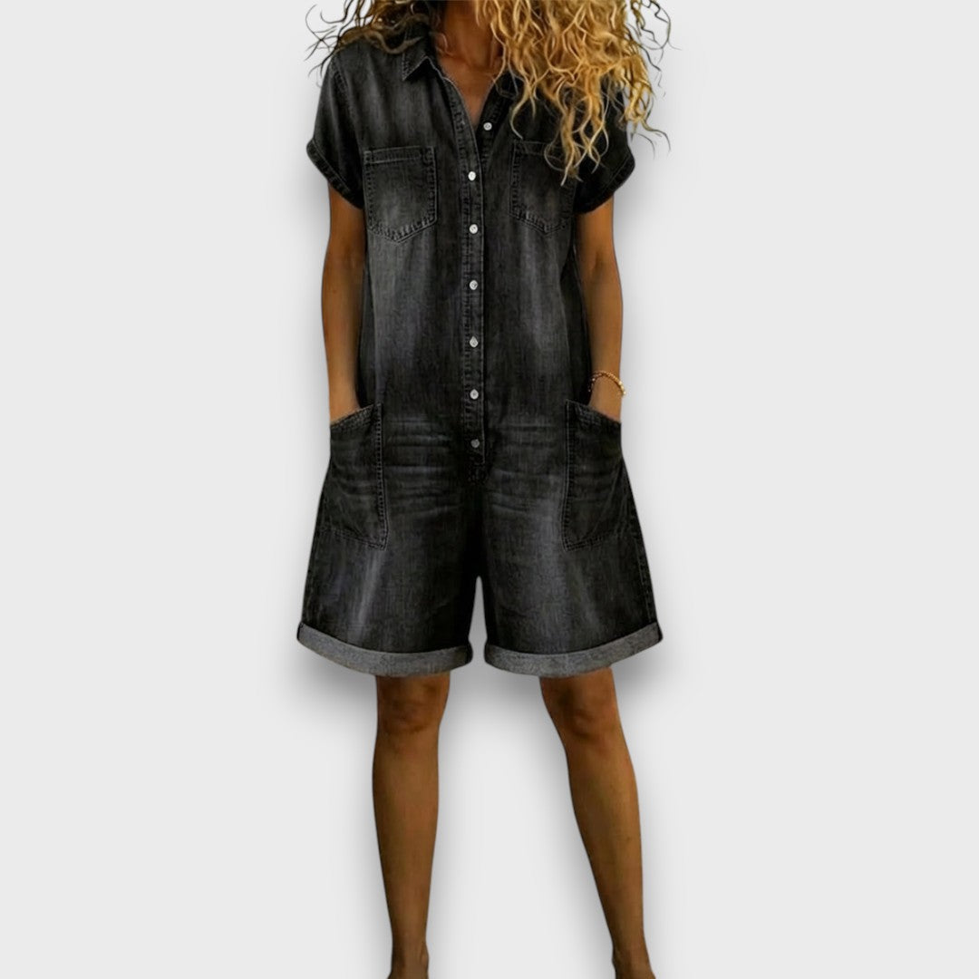 MARCO & BIANCA MILANO | JOAN SHORTS IN DENIM EFFETTO VINTAGE DONNA