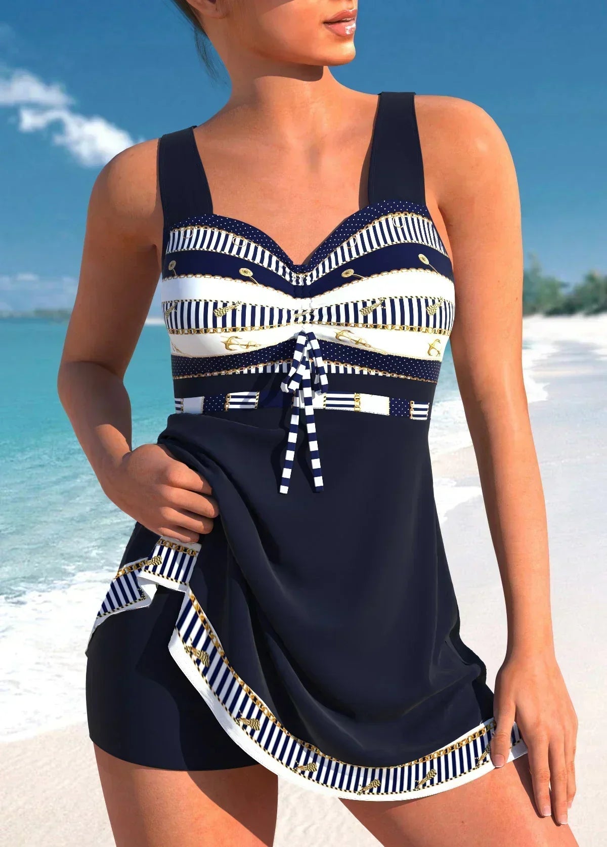 MARCO & BIANCA MILANO | COSTUME A GONNELLINO DONNA
